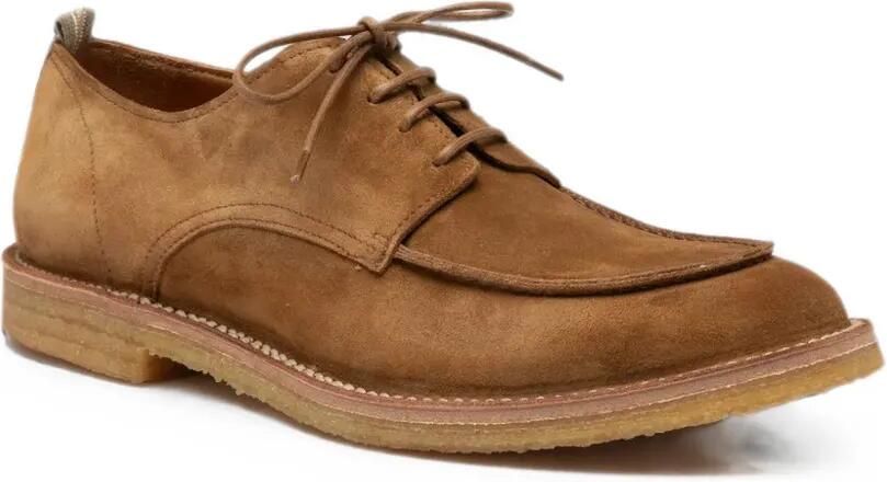 Officine Creative History suède derby schoenen met platte neus Bruin - Foto 4