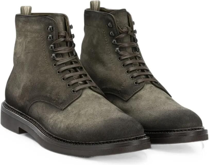 Officine Creative Hopkins Flexi 203 suède veterlaarzen Groen - Foto 3