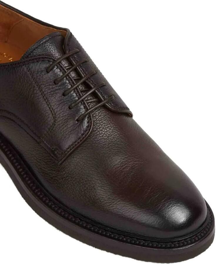 Officine Creative Hopkins Flexi 208 leren derby schoenen met textuur Bruin - Foto 2