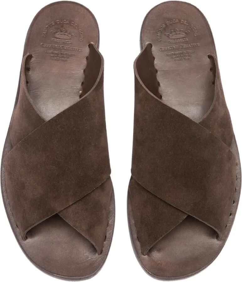 Officine Creative Itaca sandalen met gekruiste bandjes Bruin - Foto 2
