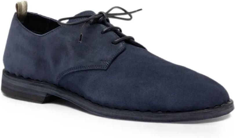 Officine Creative Joshper 010 derby veterschoenen van buffelleer Blauw