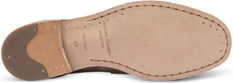 Officine Creative Kalliopi 002 suède loafers Beige - Foto 5