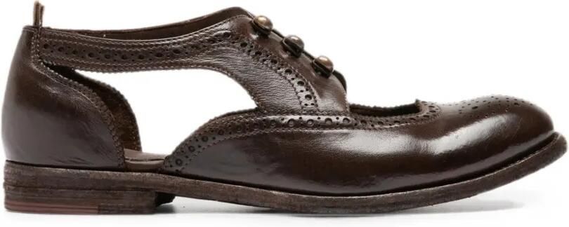 Officine Creative Kalliopi 005 derby schoenen Bruin