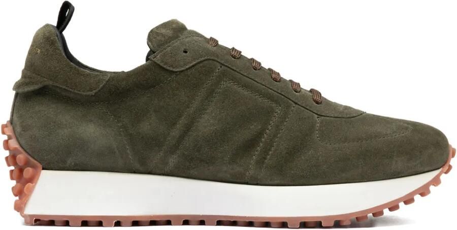 Officine Creative Kasba suède sneakers Groen