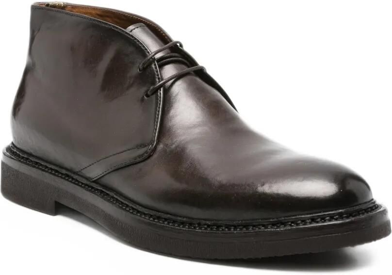 Officine Creative lace-up leather boots Bruin - Foto 3
