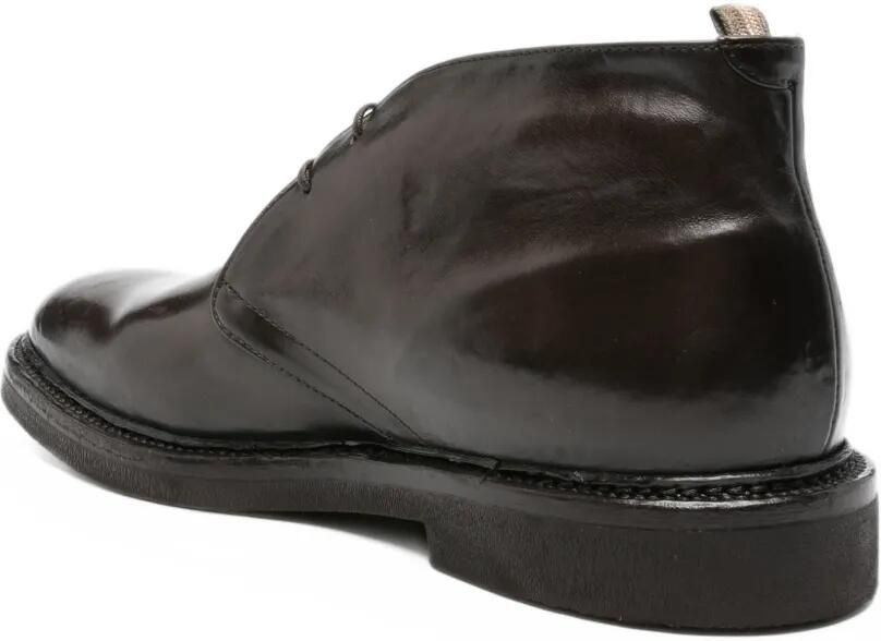 Officine Creative lace-up leather boots Bruin - Foto 2