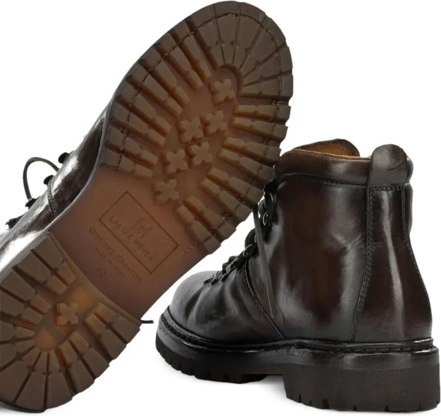 Officine Creative lace-up leather boots Bruin - Foto 2