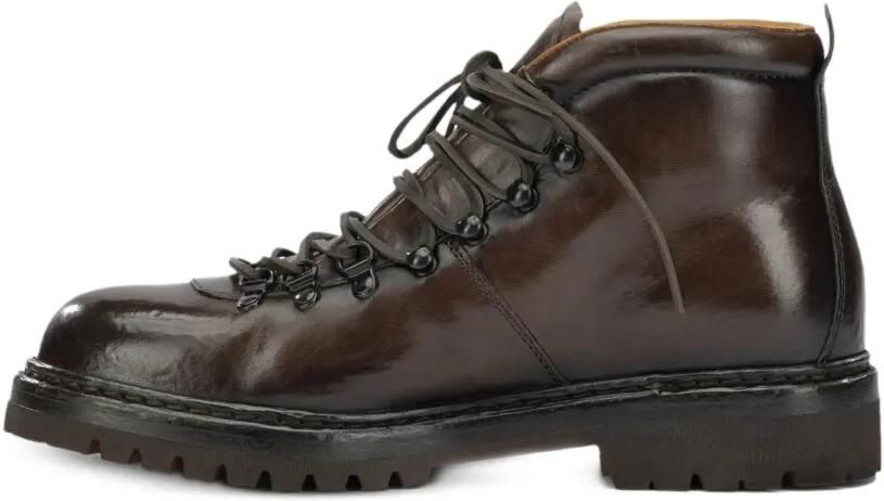 Officine Creative lace-up leather boots Bruin - Foto 5