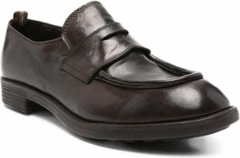 Officine Creative leather penny-strap loafers Bruin - Foto 2