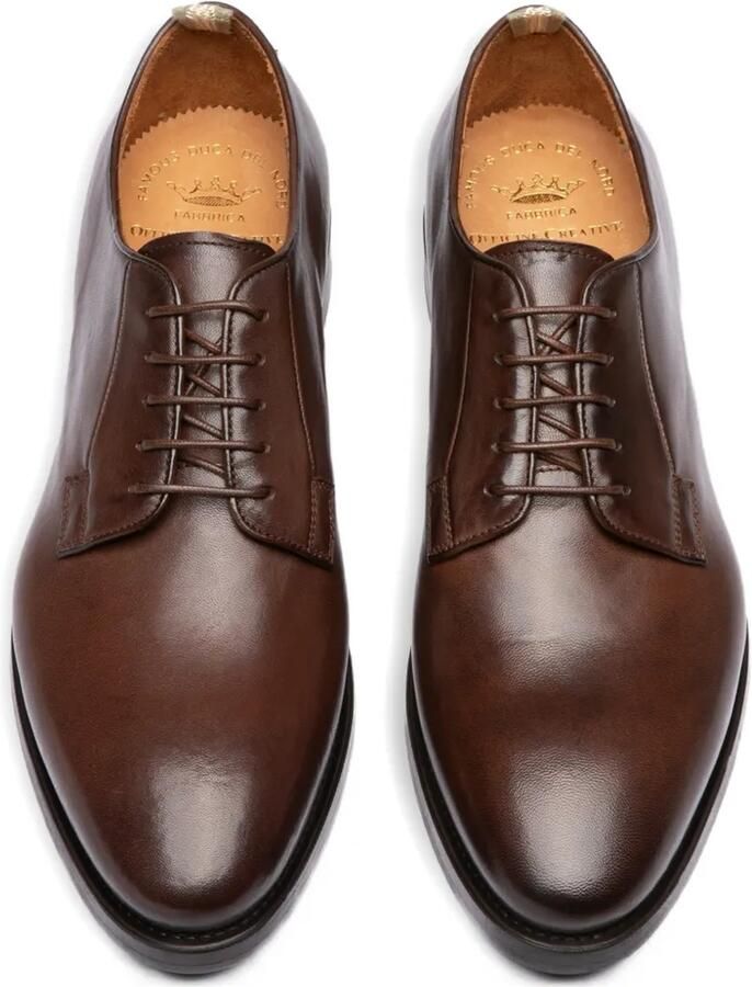 Officine Creative Leren derby schoenen Bruin - Foto 2