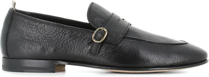 Officine Creative Leren gespschoenen Zwart