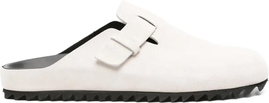 Officine Creative Leren slippers Beige