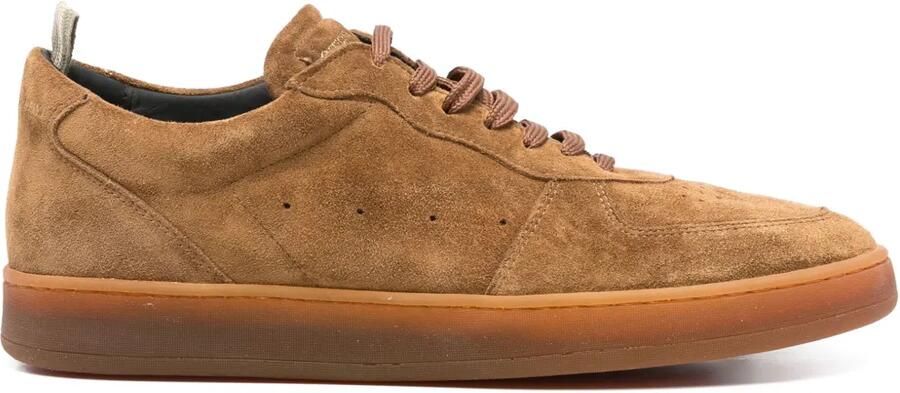 Officine Creative Leren sneakers Bruin