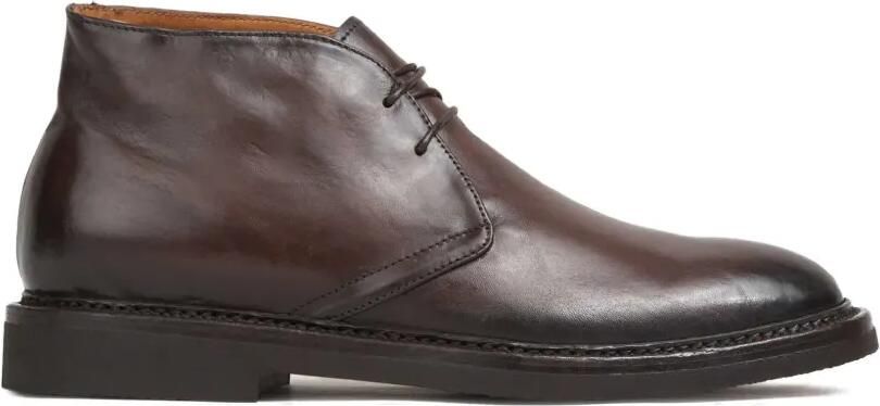 Officine Creative Leren veterlaarzen Bruin