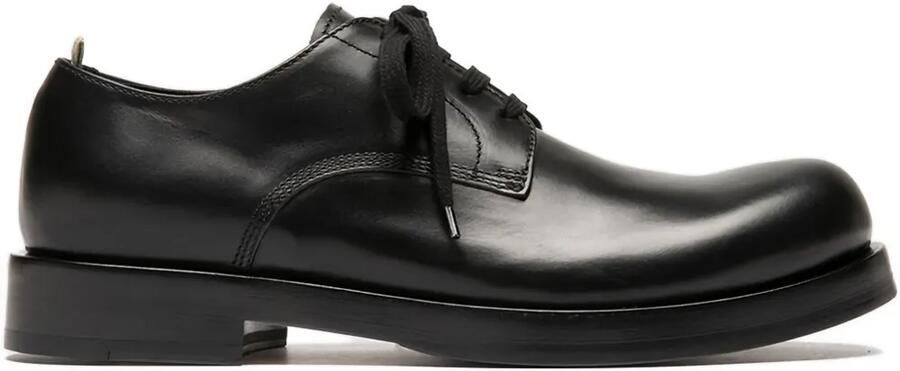 Officine Creative Leren veterschoenen Zwart