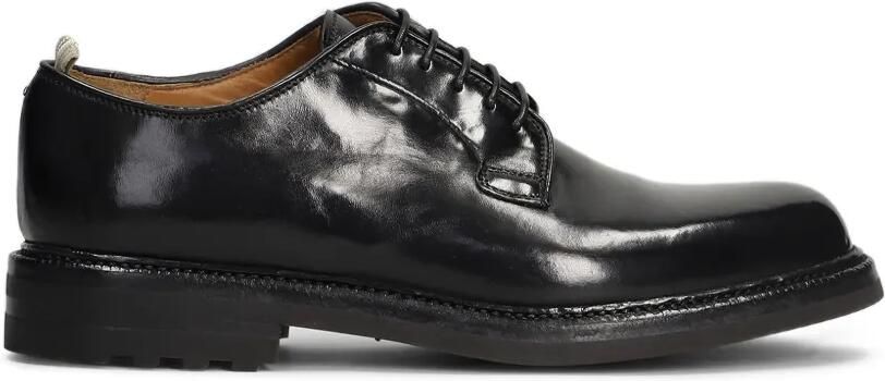 Officine Creative Leren veterschoenen Zwart
