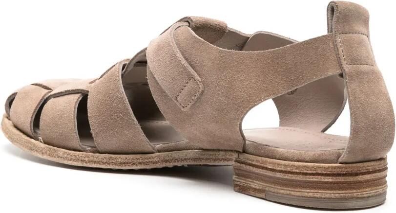 Officine Creative Lexikon 53 suede sandals Bruin - Foto 3