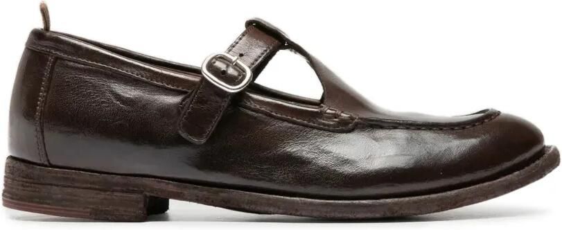 Officine Creative Lexikon 552 loafers met gespsluiting Bruin