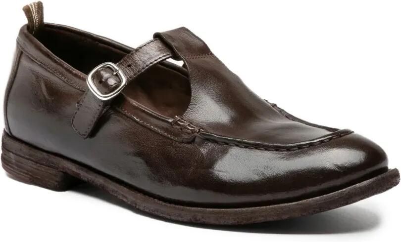 Officine Creative Lexikon 552 loafers met gespsluiting Bruin - Foto 4