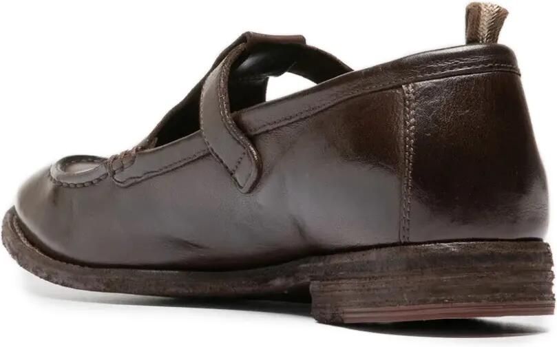Officine Creative Lexikon 552 loafers met gespsluiting Bruin - Foto 3