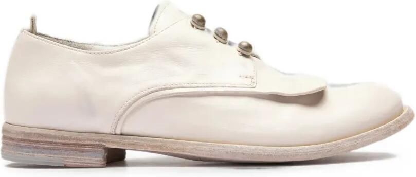 Officine Creative Lexikon 554 derby schoenen met knopen Wit