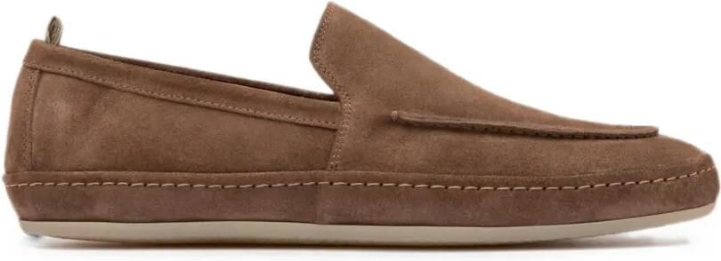 Officine Creative Line 001 leren loafers Bruin