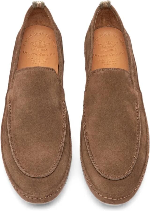 Officine Creative Line 001 leren loafers Bruin - Foto 2