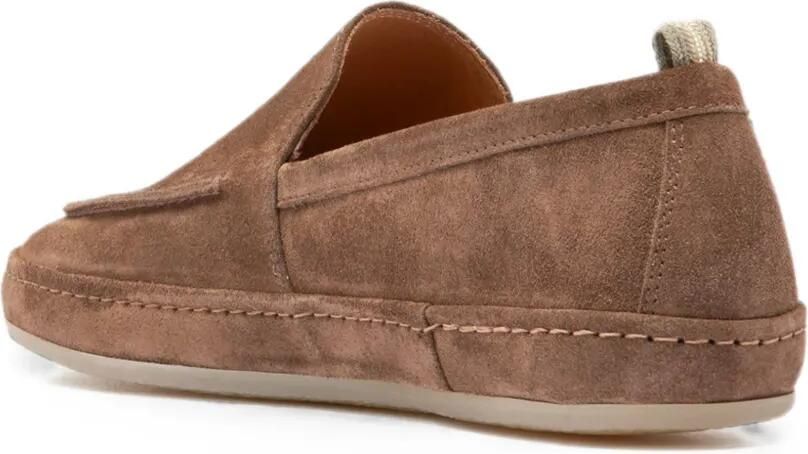 Officine Creative Line 001 leren loafers Bruin - Foto 4