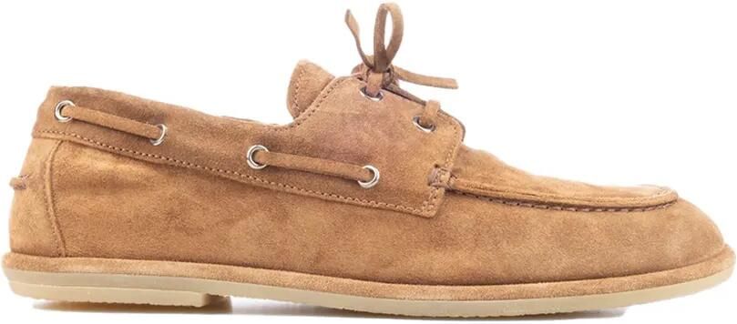 Officine Creative Love 001 suède bootschoenen Bruin
