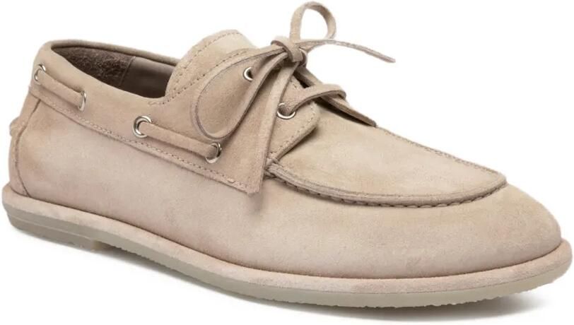 Officine Creative Love 101 suède loafers met veters Beige - Foto 4