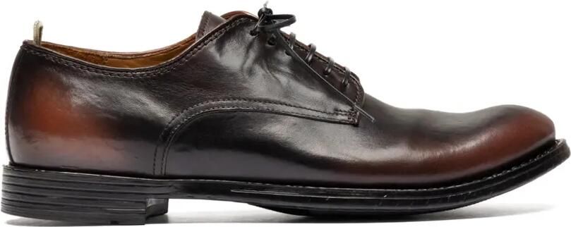 Officine Creative Mavic 001 leren derby schoenen Bruin