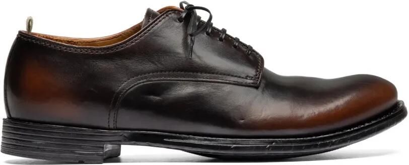 Officine Creative Mavic 001 leren derby schoenen Bruin