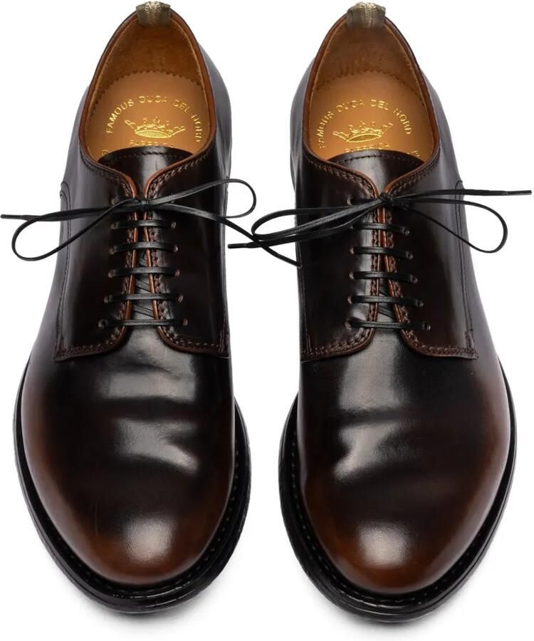 Officine Creative Mavic 001 leren derby schoenen Bruin - Foto 2