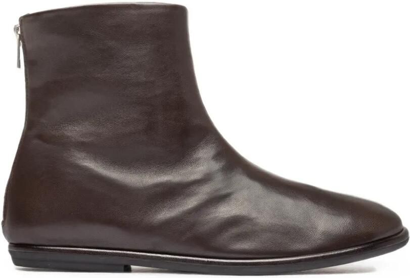 Officine Creative Mienne 115 leren enkellaarzen Bruin