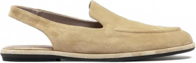 Officine Creative Mienne 116 platte slingback pumps Beige