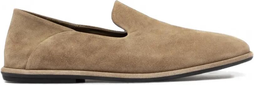 Officine Creative Mienne suède slip-on slippers Beige