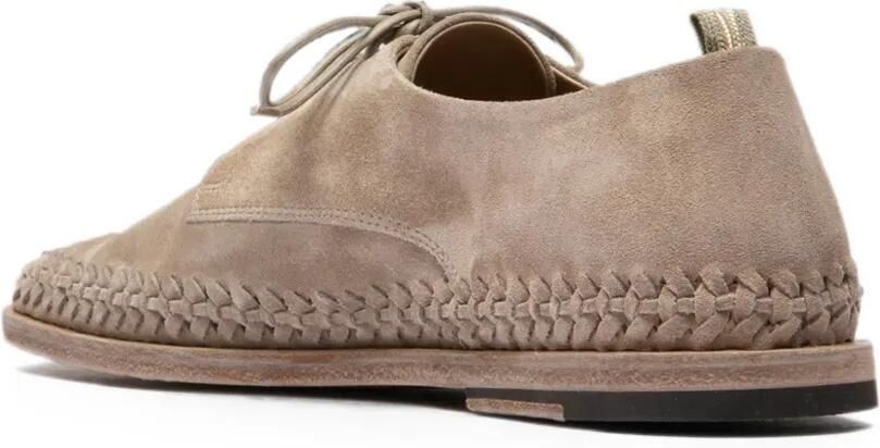 Officine Creative Miles derby schoenen met geweven afwerking Beige - Foto 5