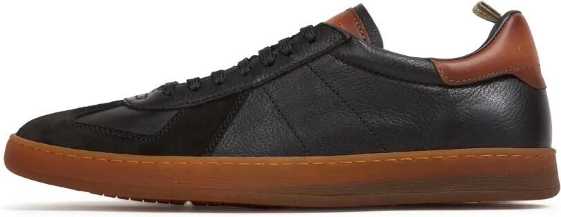 Officine Creative Militia 001 leren sneakers met vlakken Zwart - Foto 2