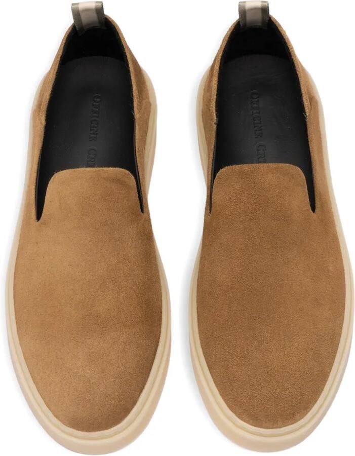 Officine Creative Muskrat 107 suède loafers Bruin - Foto 2