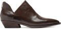 Officine Creative Noelie DD 106 leren enkellaarzen Bruin - Bruin