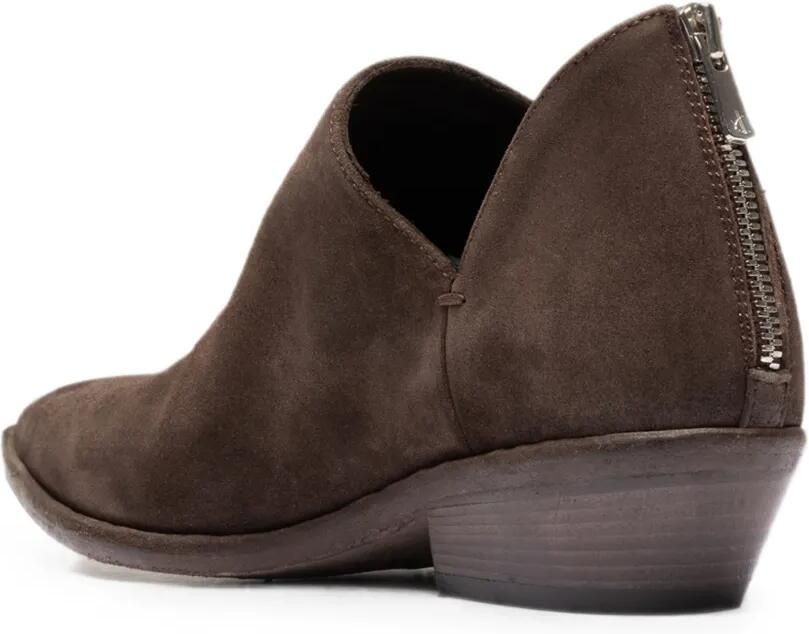 Officine Creative Noelie dd 106 suède enkellaarzen Bruin - Foto 3