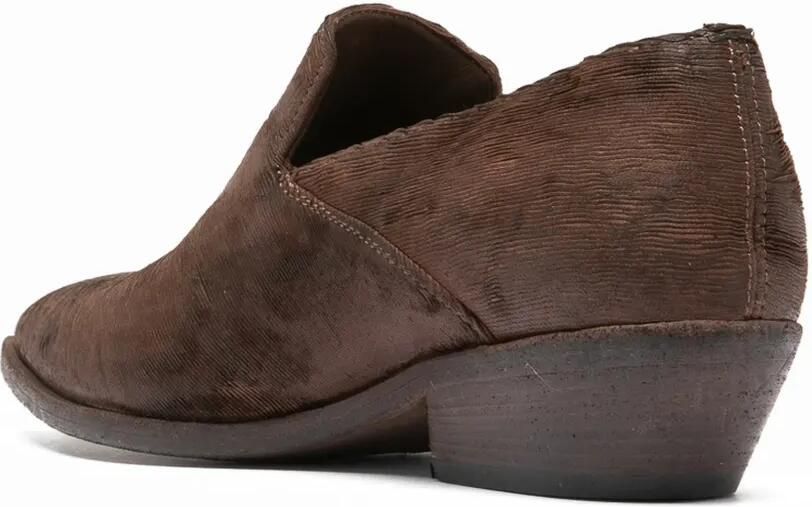 Officine Creative Noelie DD 111 loafers met puntige neus Bruin - Foto 3