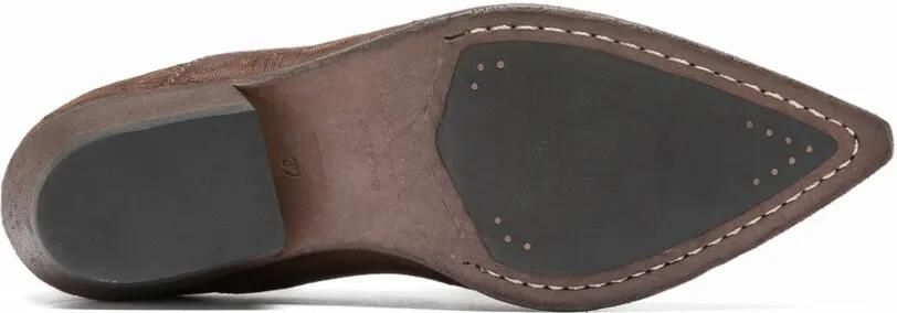 Officine Creative Noelie DD 111 loafers met puntige neus Bruin - Foto 5