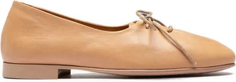 Officine Creative Oliver 102 leren ballerina's Beige