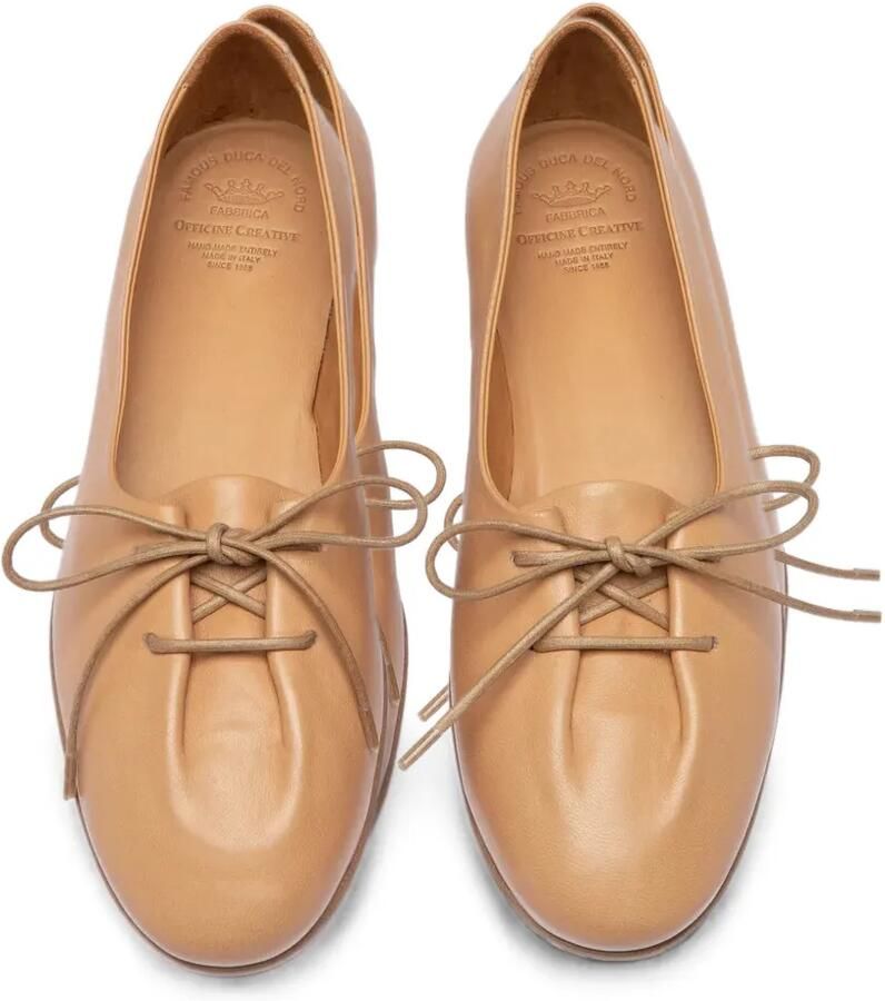 Officine Creative Oliver 102 leren ballerina's Beige - Foto 2