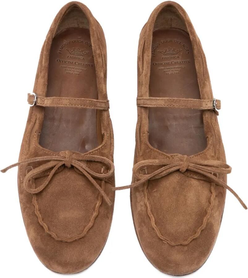 Officine Creative Oliver 104 ballerina's Bruin - Foto 2