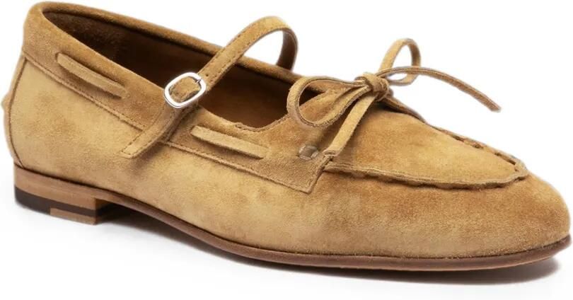 Officine Creative Oliver 104 loafers met gespbandje Beige - Foto 3