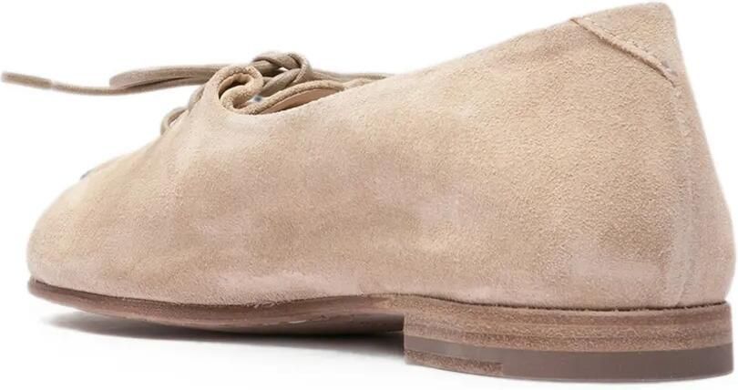 Officine Creative Oliver ballerina's met veters Beige - Foto 4