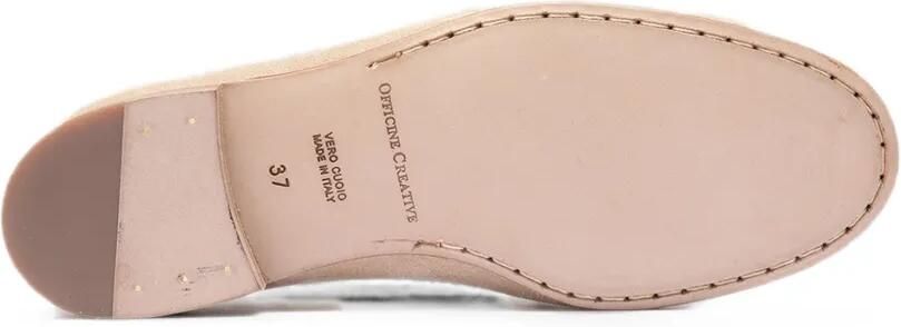 Officine Creative Oliver ballerina's met veters Beige - Foto 5