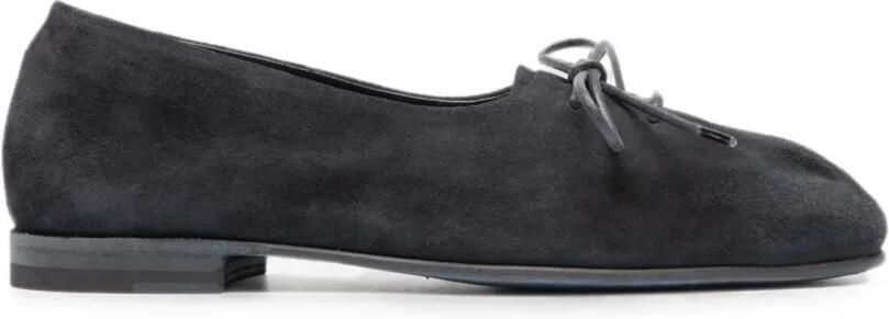 Officine Creative Oliver ballerina's met veters Blauw